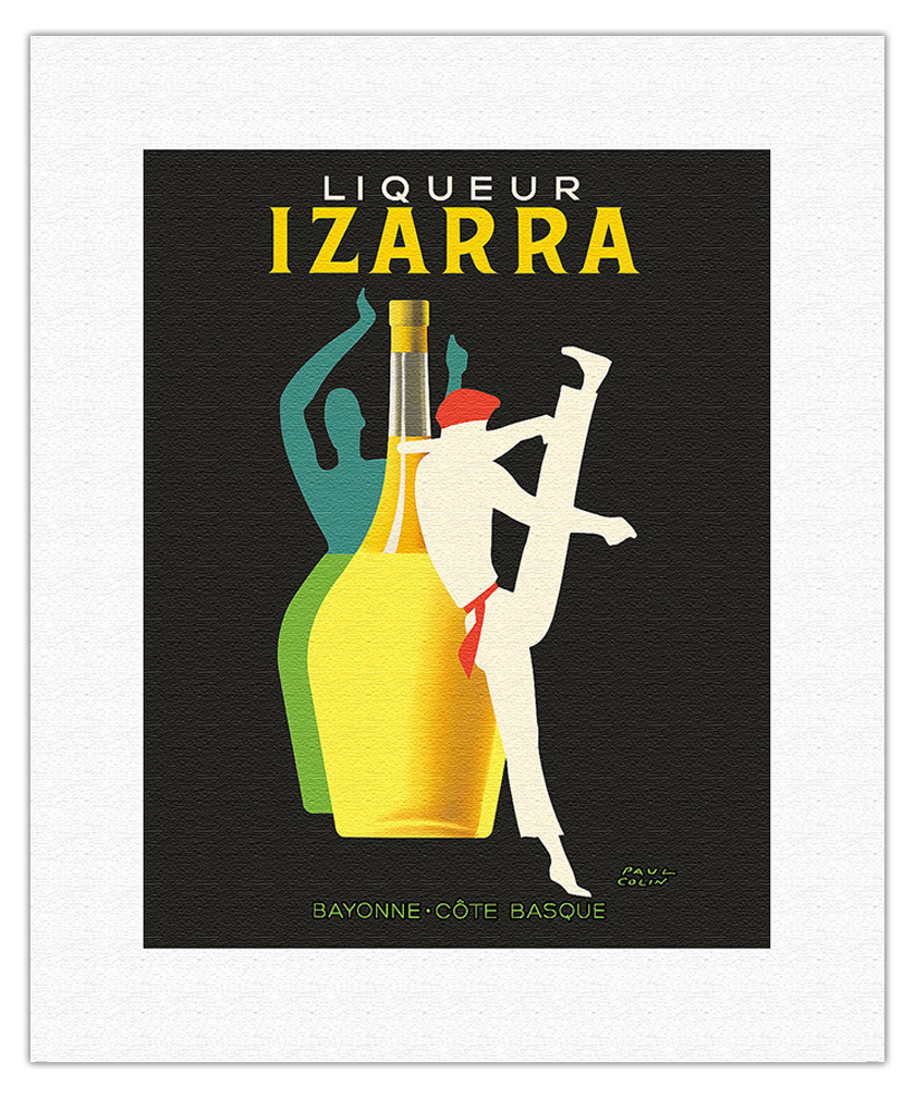 Liqueur Izarra - Vintage Advertising Poster by Paul Colin 1948 - Picture 8 of 25