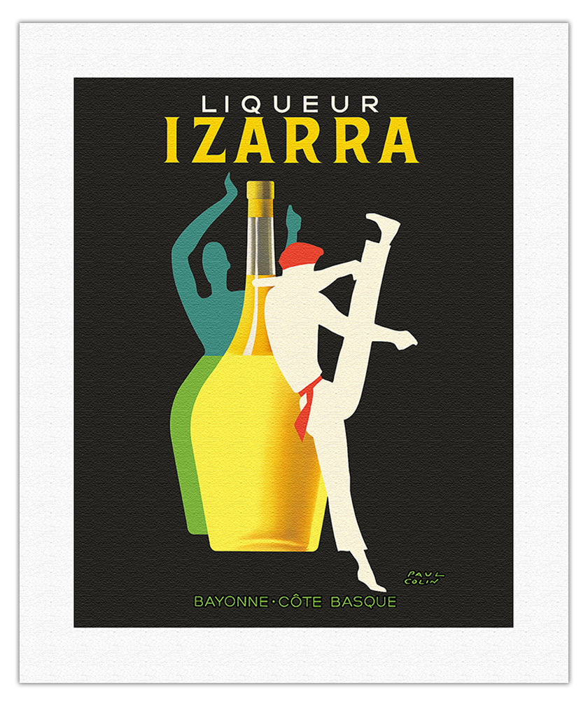 Liqueur Izarra - Vintage Advertising Poster by Paul Colin 1948 - Picture 9 of 25