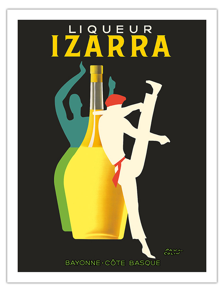 Liqueur Izarra - Vintage Advertising Poster by Paul Colin 1948 - Picture 4 of 25