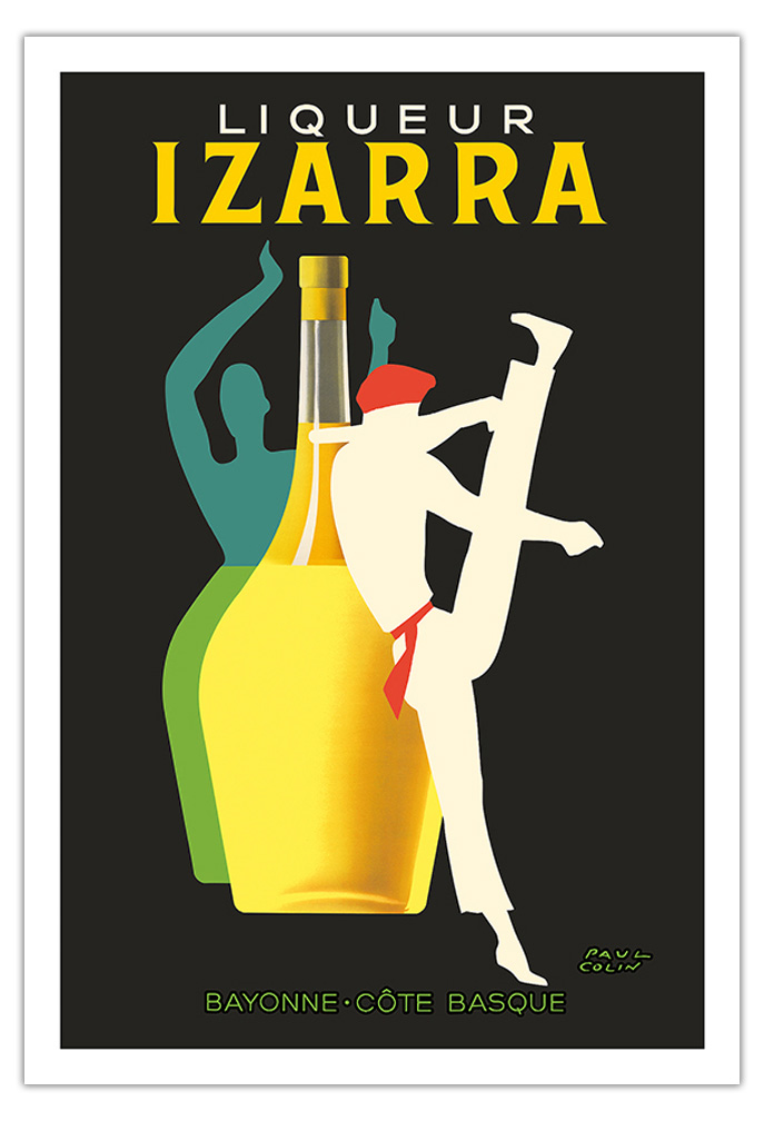 Liqueur Izarra - Vintage Advertising Poster by Paul Colin 1948 - Picture 5 of 25