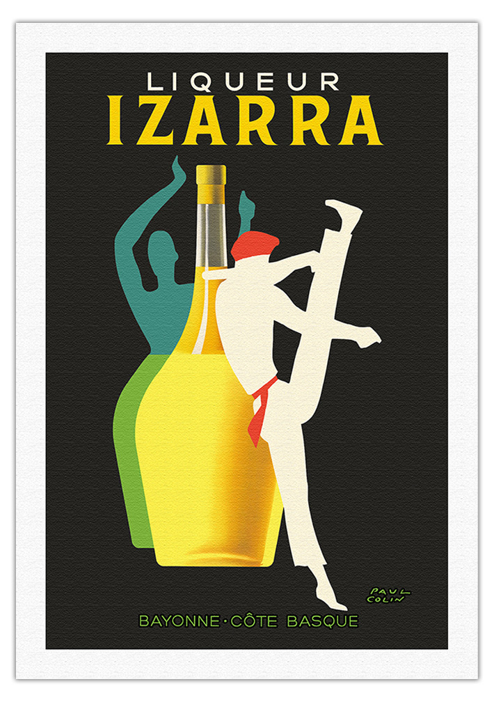 Liqueur Izarra - Vintage Advertising Poster by Paul Colin 1948 - Picture 11 of 25
