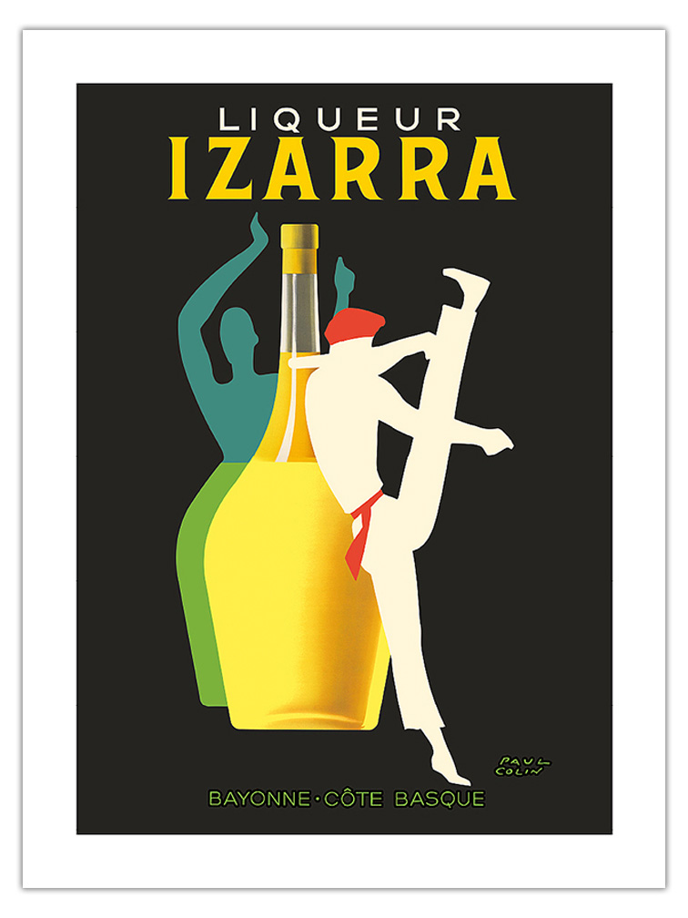 Liqueur Izarra - Vintage Advertising Poster by Paul Colin 1948 - Picture 7 of 25