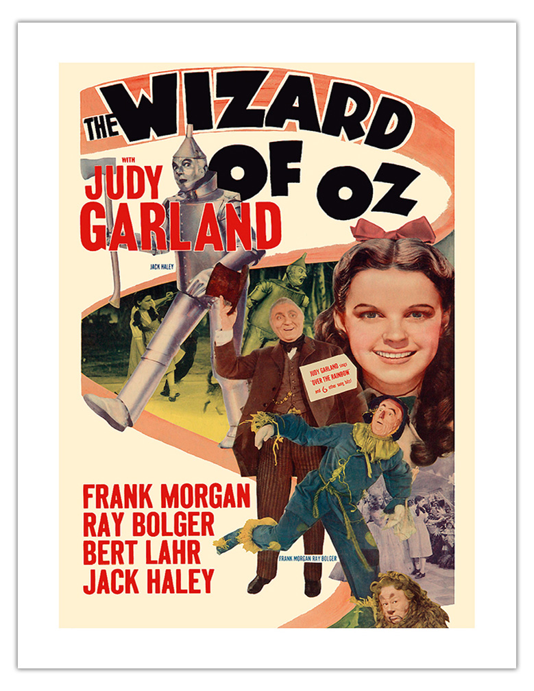 The Wizard of Oz - Starring Judy Garland - Vintage Film Movie Poster 1949 - Picture 13 of 25