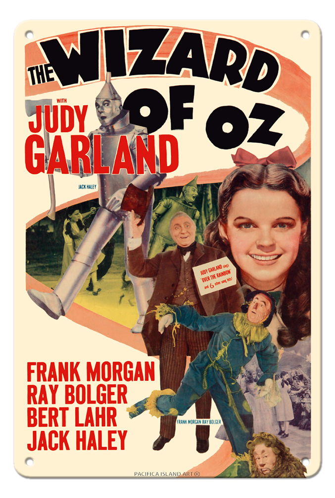 The Wizard of Oz - Starring Judy Garland - Vintage Film Movie Poster 1949 - Picture 24 of 25