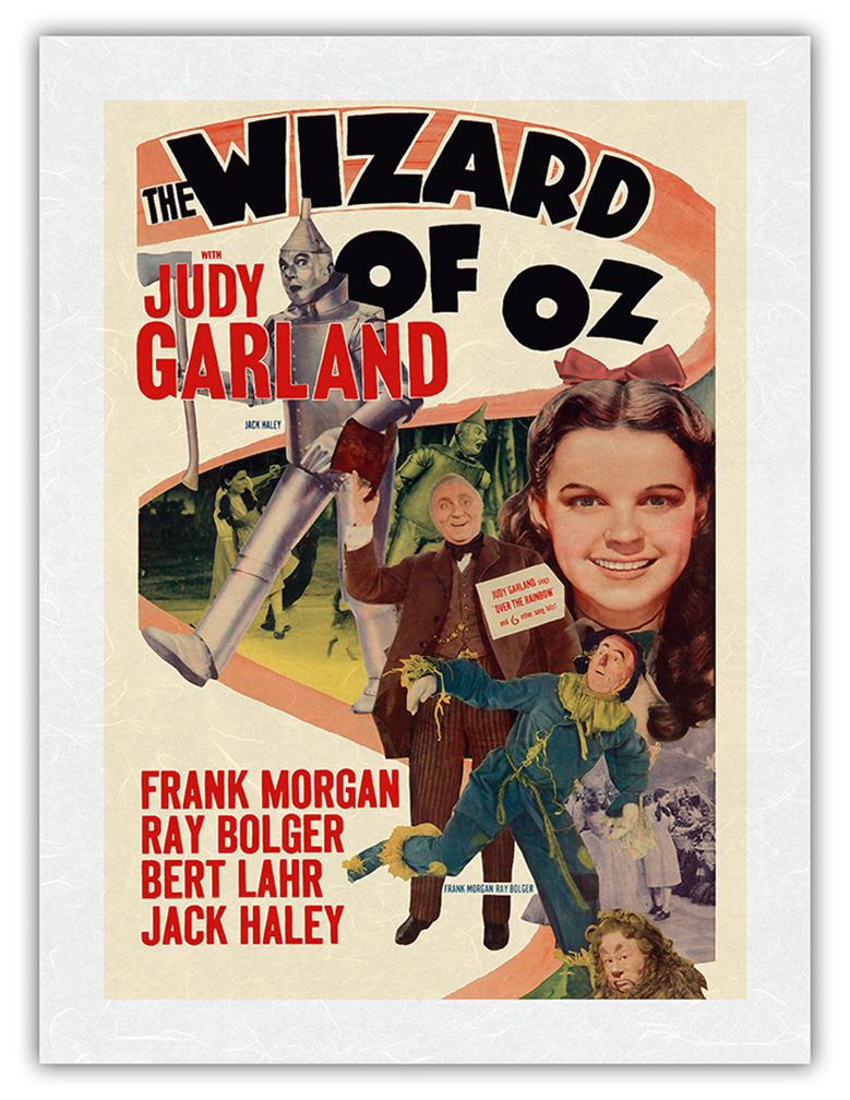The Wizard of Oz - Starring Judy Garland - Vintage Film Movie Poster 1949 - Picture 21 of 25