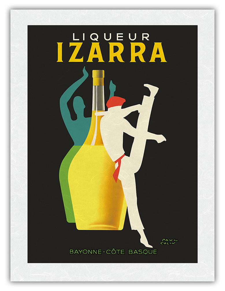Liqueur Izarra - Vintage Advertising Poster by Paul Colin 1948 - Picture 21 of 25