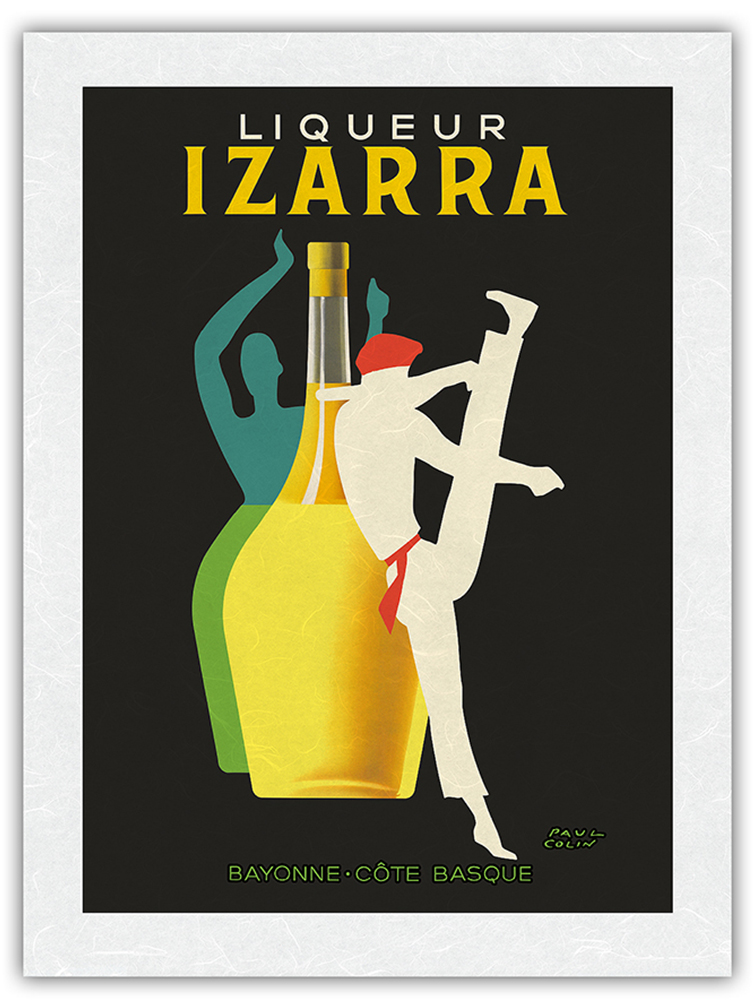 Liqueur Izarra - Vintage Advertising Poster by Paul Colin 1948 - Picture 23 of 25