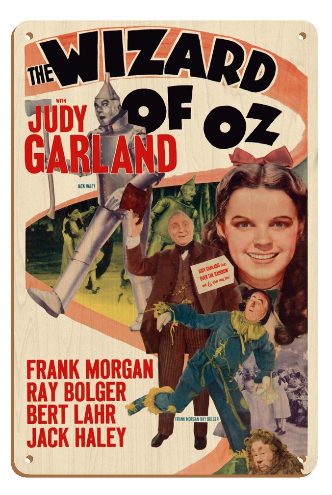 The Wizard of Oz - Starring Judy Garland - Vintage Film Movie Poster 1949 - Picture 25 of 25