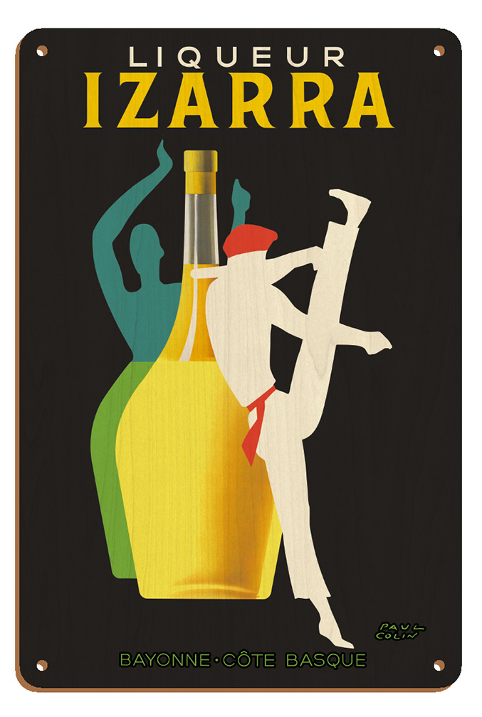 Liqueur Izarra - Vintage Advertising Poster by Paul Colin 1948 - Picture 25 of 25