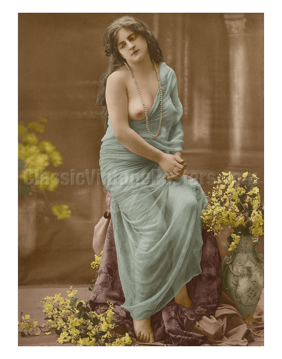 Art Prints & Posters - Classic Vintage French Nude ...