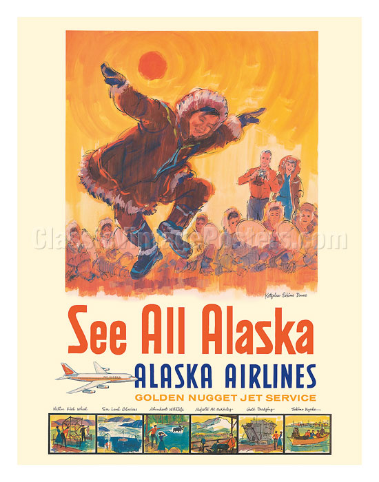 Art Prints & Posters See All Alaska Alaska Airlines Kotzebue