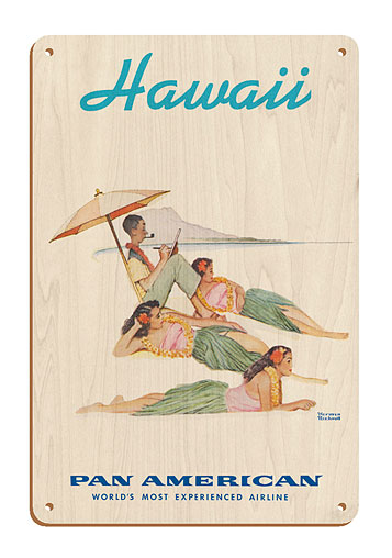 PAN AMERICAN WORLD AIRWAYS hawaii アート | hartwellspremium.com