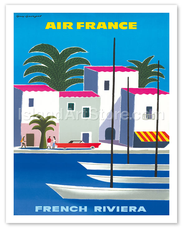 Fine Art Prints & Posters - Aviation French Riviera - Fine Art Prints ...