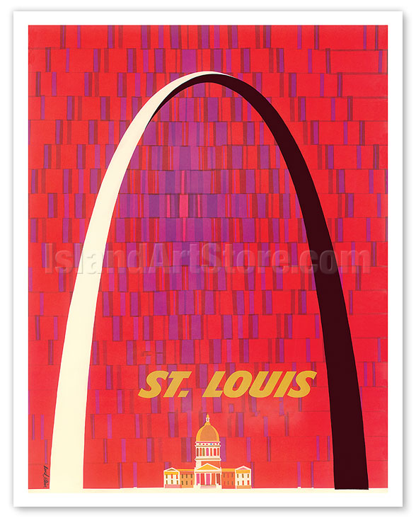 Saint Louis Gateway Arch Wall Art: Prints, Paintings & Posters