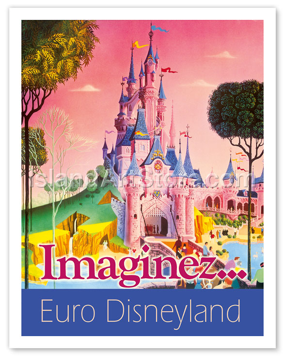 Fine Art Prints & Posters - Euro Disneyland - Paris 
