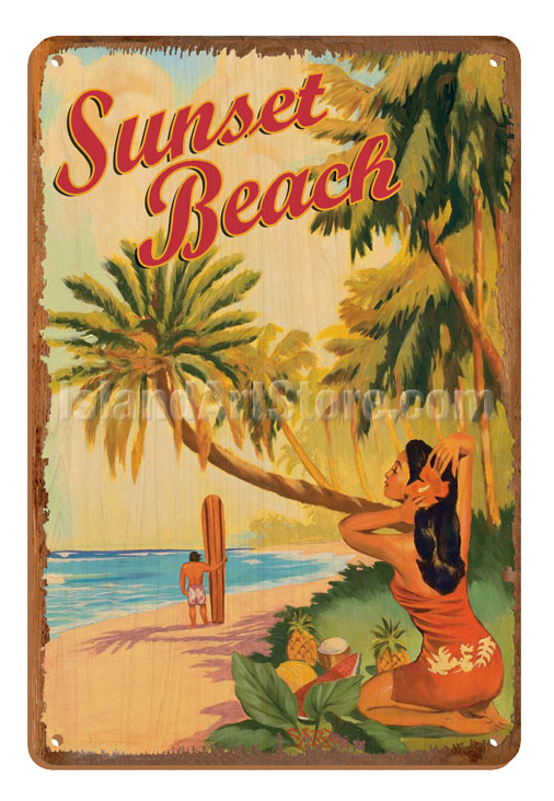 Fine Art Prints & Posters - Sunset Beach Hawaii - Oahu North Shore 