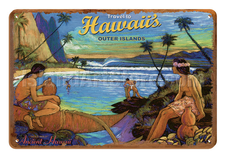 Hawaii Hippie - Island Vibe - Christmas Gifts For Hippies | Art Board Print