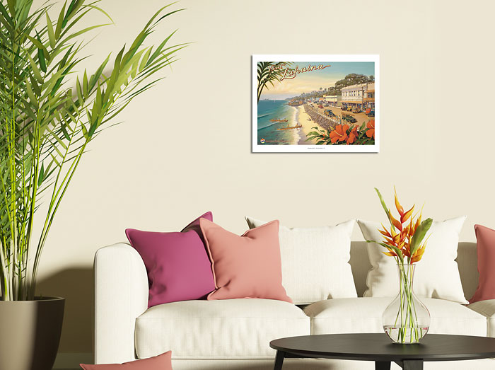 visit lahaina poster